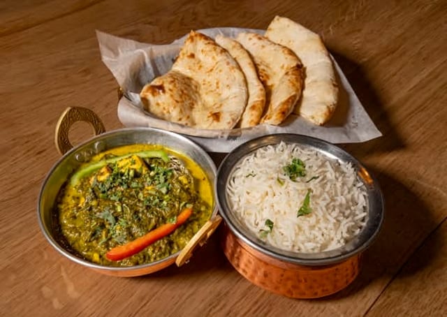 Palak Paneer.